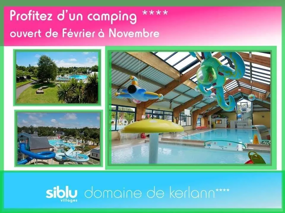Campsite Mobil Home 548 Domaine De Kerlann 4 Etoiles Pont-Aven